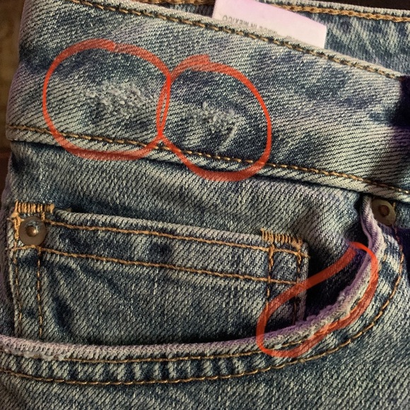 Joes Jeans Denim Skirt 27 Coastal Cowgirl Raw Hem - Picture 5 of 10